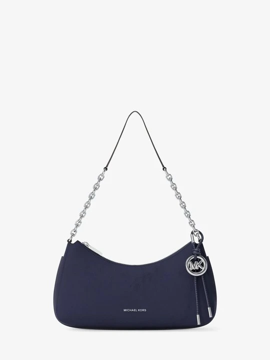 Zdjęcie produktu Średnia torebka Nolita z nubuku z łańcuszkiem Michael Kors NIEBIESKI FORMALNY (Niebieski)