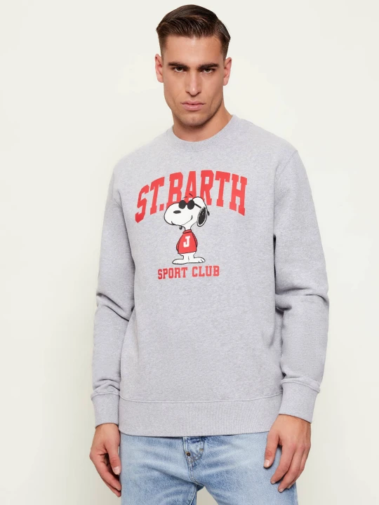 Zdjęcie produktu ST.Barth Bluza SOHO N SAINT BARTH X PEANUTS | Regular Fit szary