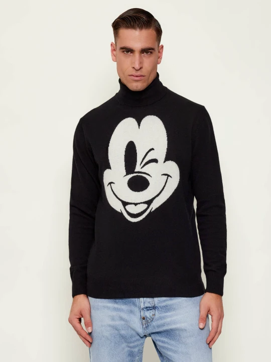 Zdjęcie produktu ST.Barth Golf DOLCEVITA MC2 ST. BARTH X DISNEY | z dodatkiem wełny i kaszmiru czarny