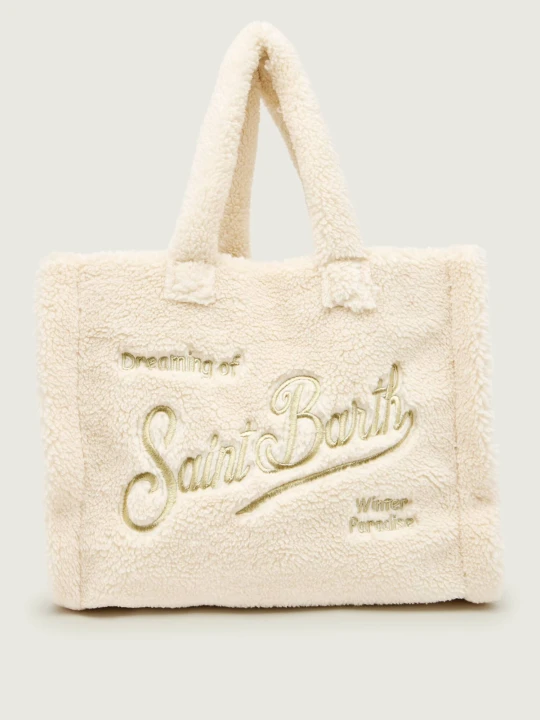 Zdjęcie produktu ST.Barth Shopperka | shearling kremowy