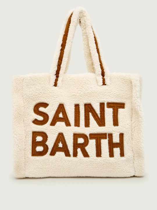Zdjęcie produktu ST.Barth Shopperka | shearling kremowy