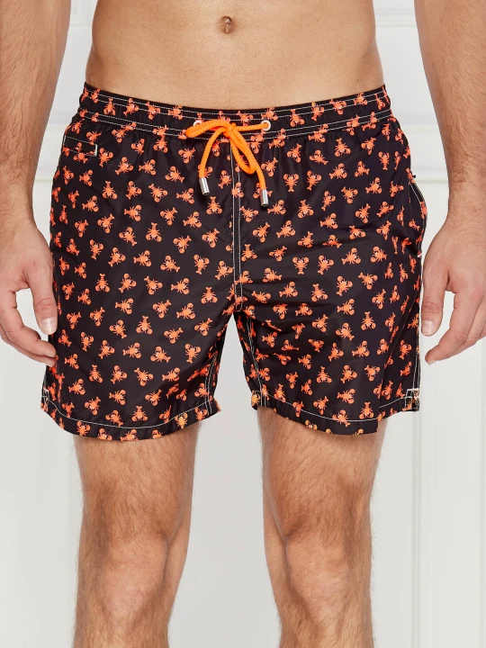 Zdjęcie produktu ST.Barth Szorty kąpielowe SUPER MARIO | Regular Fit czarny