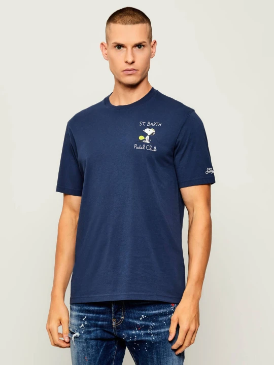 Zdjęcie produktu ST.Barth T-shirt ARNOTT SAINT BARTH X PEANUTS | Regular Fit granatowy