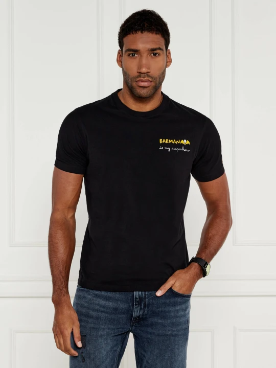 Zdjęcie produktu ST.Barth T-shirt Arnott ST. Barman | Regular Fit czarny
