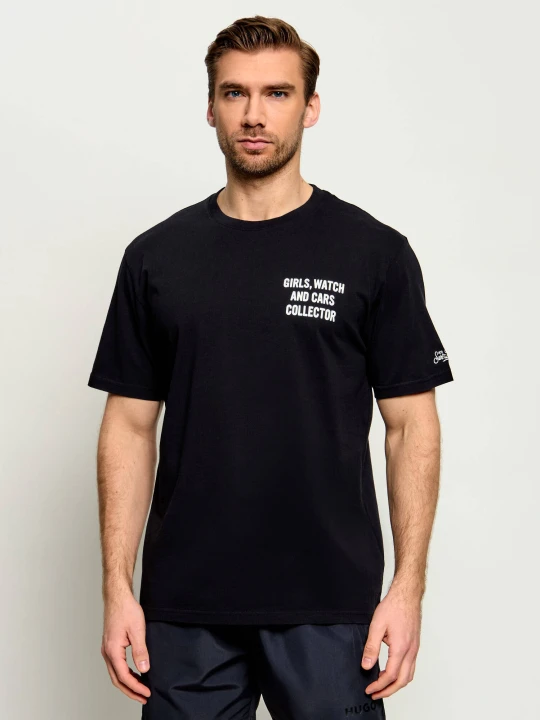 Zdjęcie produktu ST.Barth T-shirt PORTLAND | Regular Fit czarny