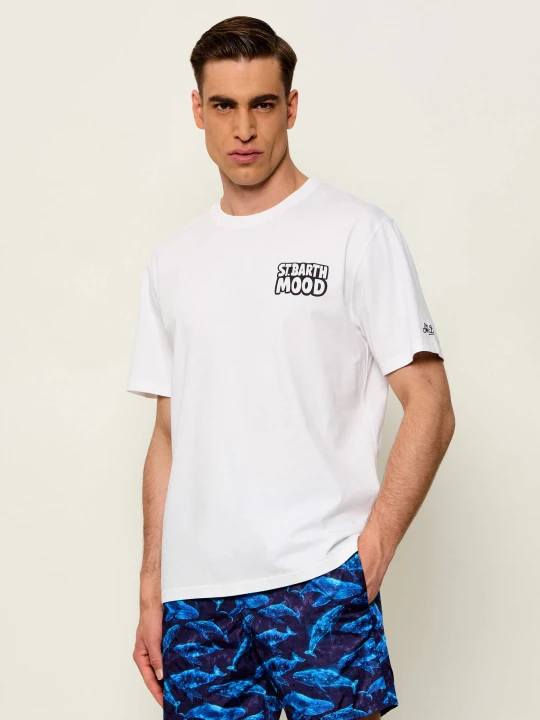 Zdjęcie produktu ST.Barth T-shirt PORTLAND | ST. BARTH X ASTERIX & OBELIX | Regular Fit biały