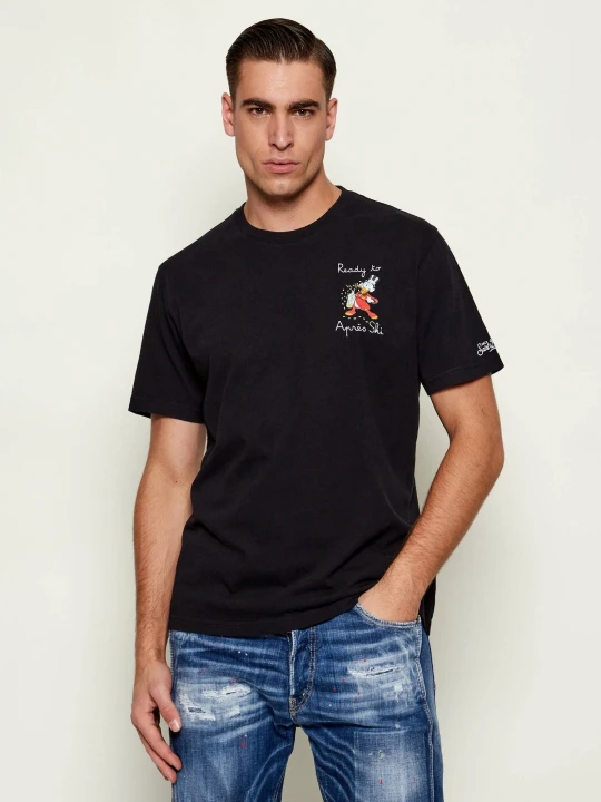 Zdjęcie produktu ST.Barth T-shirt SCROOGE SAINT BARTH X DISNEY | Regular Fit czarny