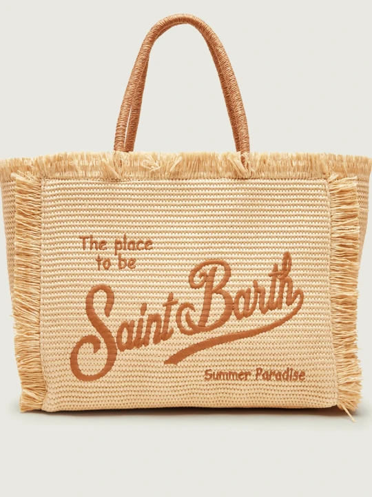 Zdjęcie produktu ST.Barth Torba plażowa beżowy