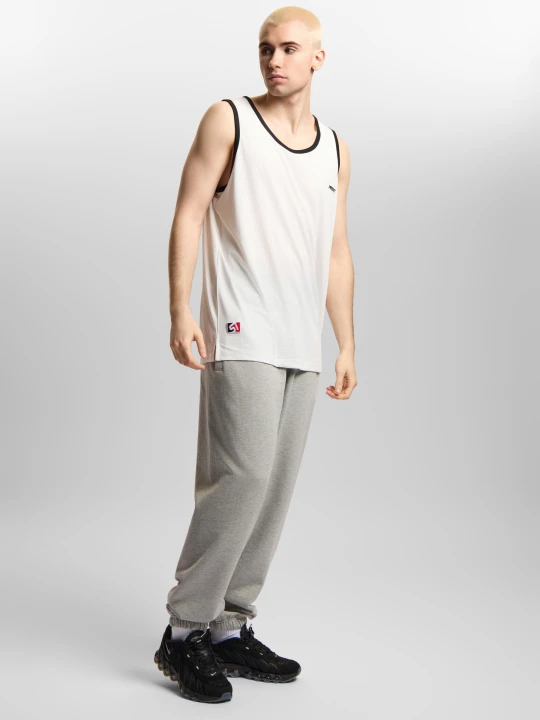 Zdjęcie produktu ST tank top regular męski biały Klasyk