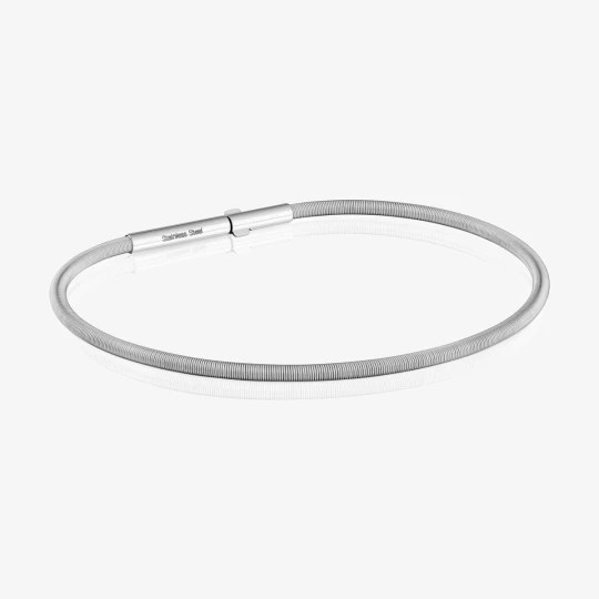 Zdjęcie produktu Stalowa Bransoletka Mesh Tube 16, 5 Cm - Tous srebrny