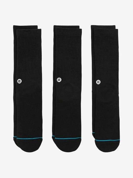 Zdjęcie produktu Stance skarpetki Icon 3-pack czarny