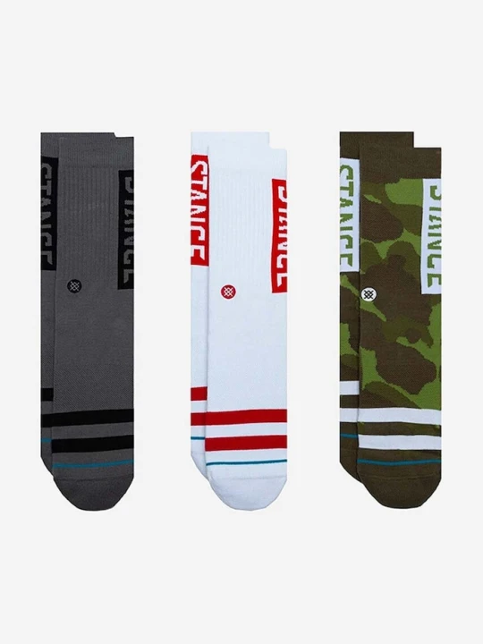 Zdjęcie produktu Stance skarpetki The OG 3-pack biały