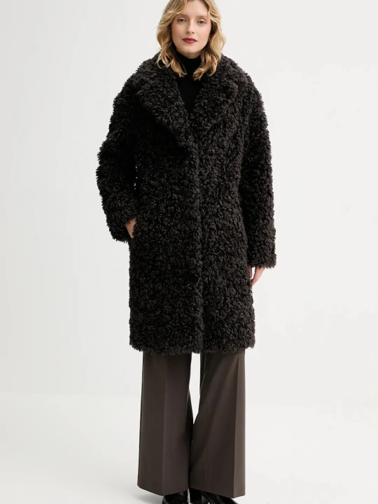 Zdjęcie produktu Stand Studio Camille Cocoon Coat płaszcz ze sztucznego futra damski