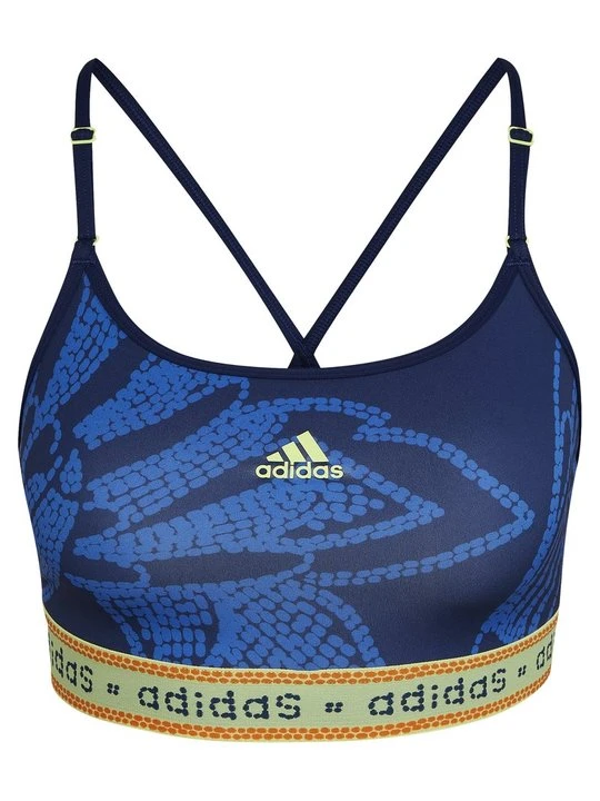 Zdjęcie produktu Stanik sportowy z lekkim wsparciem Adidas niebieski