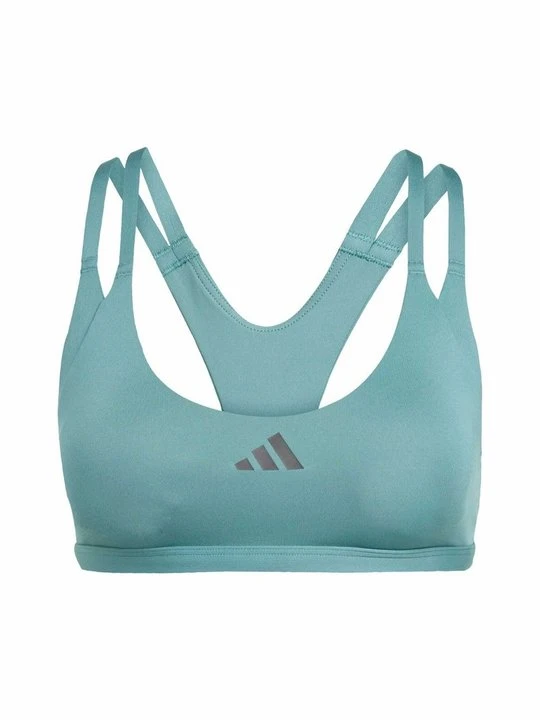 Zdjęcie produktu Stanik sportowy z lekkim wsparciem Adidas petrol