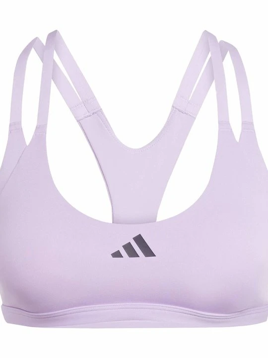Zdjęcie produktu Stanik sportowy z lekkim wsparciem Adidas liliowy