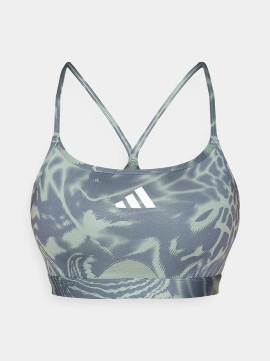 Zdjęcie produktu Stanik sportowy z lekkim wsparciem Adidas zielony