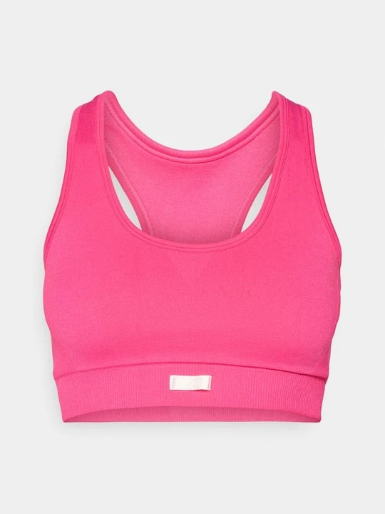 Zdjęcie produktu Stanik sportowy z lekkim wsparciem Björn Borg różowy neon