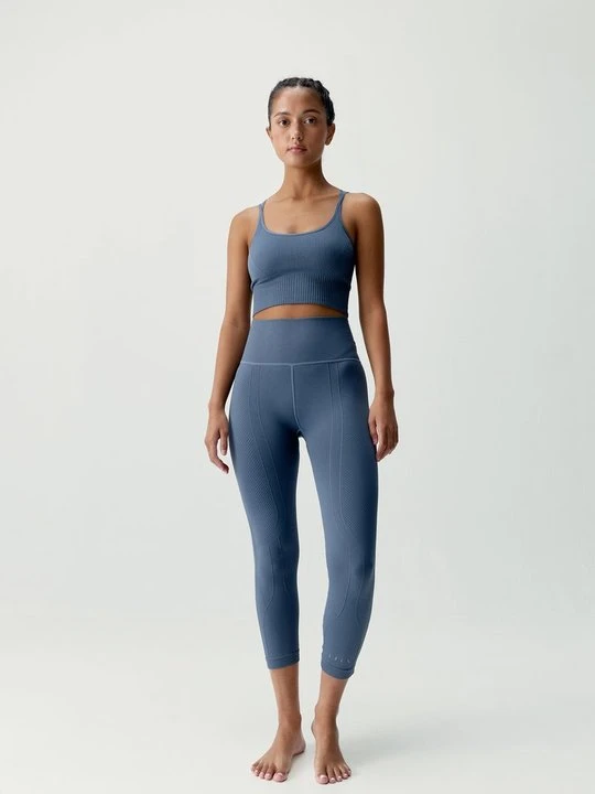 Zdjęcie produktu Stanik sportowy z lekkim wsparciem Born Living Yoga niebieski