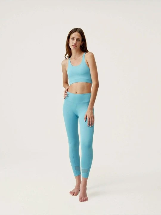 Zdjęcie produktu Stanik sportowy z lekkim wsparciem Born Living Yoga niebieski