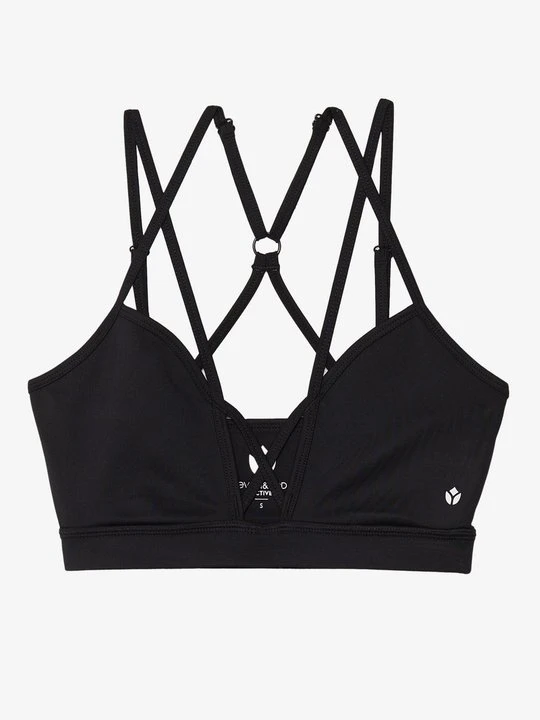 Zdjęcie produktu Stanik sportowy z lekkim wsparciem Even&Odd Active By Zalando czarny