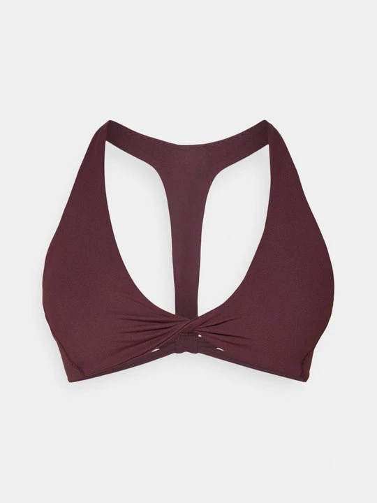 Zdjęcie produktu Stanik sportowy z lekkim wsparciem Fabletics ciemnoczerwony