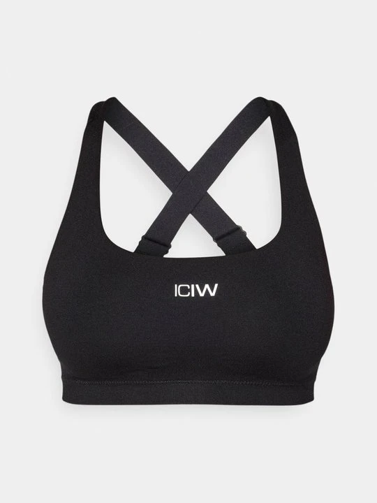 Zdjęcie produktu Stanik sportowy z lekkim wsparciem ICANIWILL czarny
