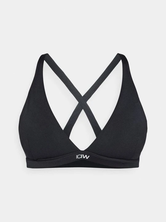 Zdjęcie produktu Stanik sportowy z lekkim wsparciem ICANIWILL czarny