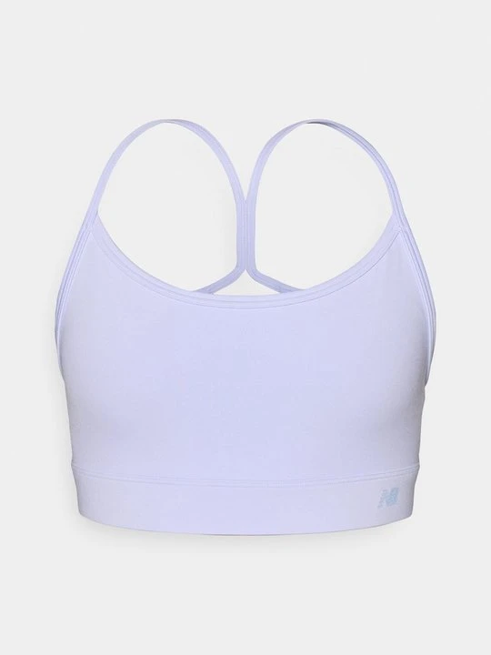 Zdjęcie produktu Stanik sportowy z lekkim wsparciem New Balance jasnoniebieski