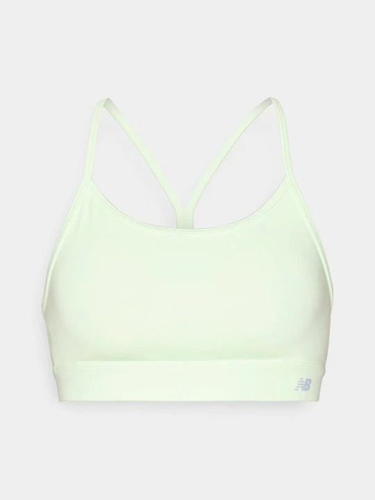 Zdjęcie produktu Stanik sportowy z lekkim wsparciem New Balance jasnozielony