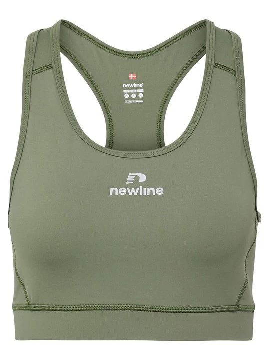 Zdjęcie produktu Stanik sportowy z lekkim wsparciem NEWLINE zielony