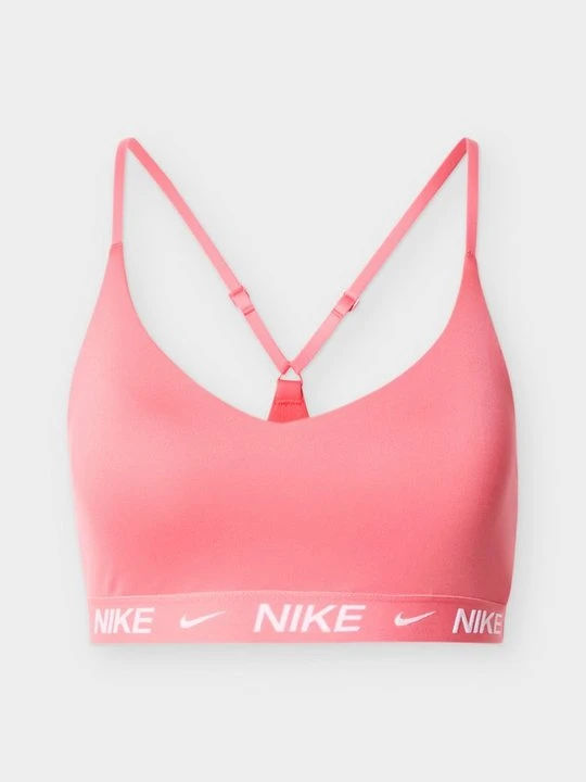 Zdjęcie produktu Stanik sportowy z lekkim wsparciem Nike koralowy
