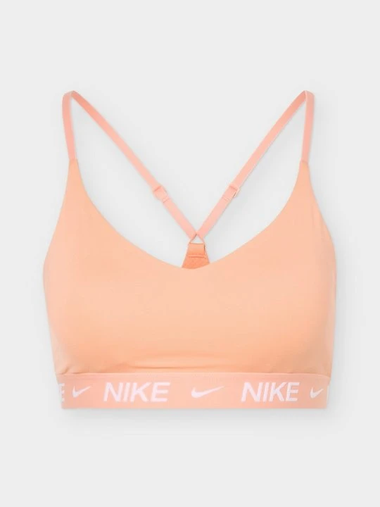 Zdjęcie produktu Stanik sportowy z lekkim wsparciem Nike morelowy
