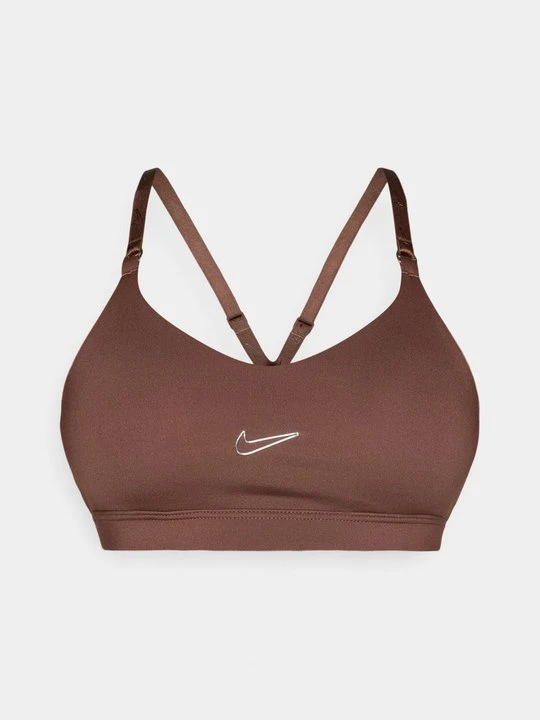 Zdjęcie produktu Stanik sportowy z lekkim wsparciem Nike brązowy