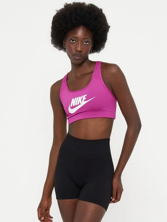 Zdjęcie produktu Stanik sportowy z lekkim wsparciem Nike różowy