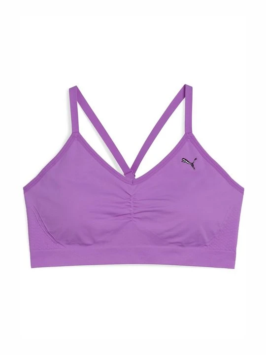 Zdjęcie produktu Stanik sportowy z lekkim wsparciem Puma fioletowy