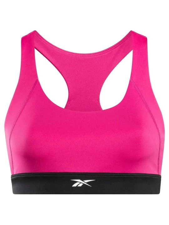 Zdjęcie produktu Stanik sportowy z lekkim wsparciem Reebok różowy