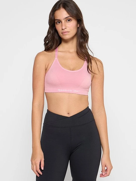 Zdjęcie produktu Stanik sportowy z lekkim wsparciem Reebok jasnoróżowy