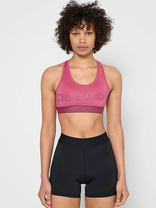 Zdjęcie produktu Stanik sportowy z lekkim wsparciem Reebok różowy