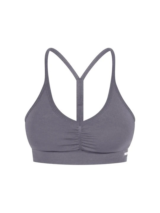 Zdjęcie produktu Stanik sportowy z lekkim wsparciem Smilodox antracytowy