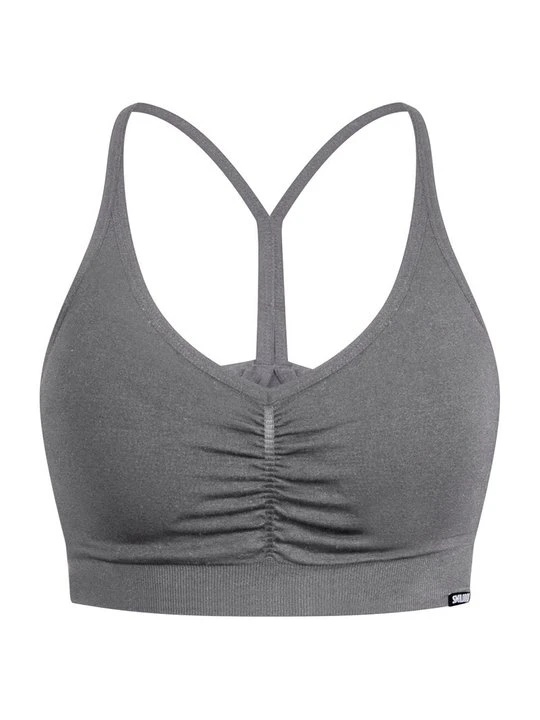 Zdjęcie produktu Stanik sportowy z lekkim wsparciem Smilodox antracytowy