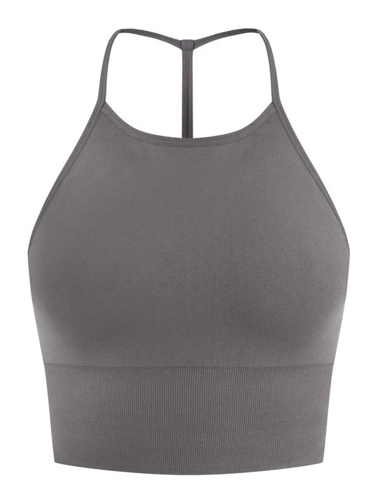 Zdjęcie produktu Stanik sportowy z lekkim wsparciem Smilodox antracytowy
