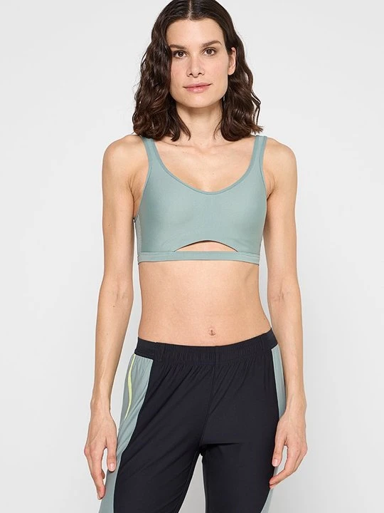 Zdjęcie produktu Stanik sportowy z lekkim wsparciem Under Armour zielony