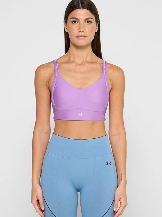 Zdjęcie produktu Stanik sportowy z lekkim wsparciem Under Armour fioletowy