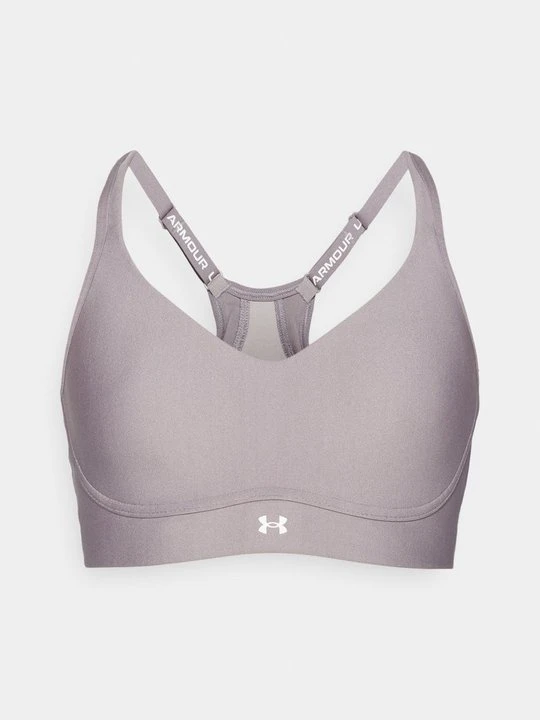 Zdjęcie produktu Stanik sportowy z lekkim wsparciem Under Armour szary