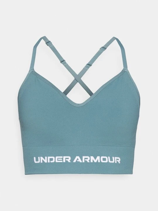 Zdjęcie produktu Stanik sportowy z lekkim wsparciem Under Armour niebieski