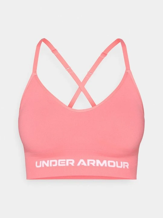 Zdjęcie produktu Stanik sportowy z lekkim wsparciem Under Armour jasnoróżowy