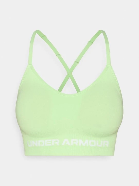 Zdjęcie produktu Stanik sportowy z lekkim wsparciem Under Armour zielony neon