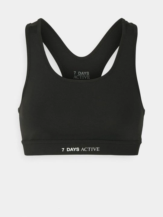 Zdjęcie produktu Stanik sportowy z średnim wsparciem 7 Days Active czarny