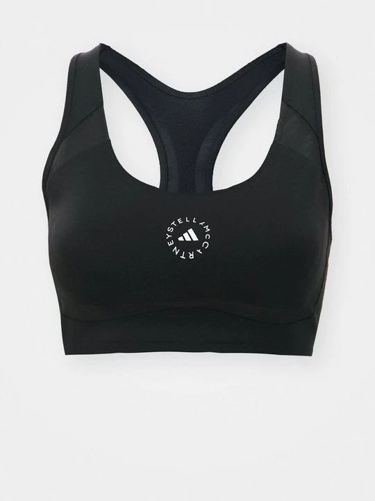 Zdjęcie produktu Stanik sportowy z średnim wsparciem Adidas by Stella McCartney czarny